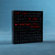 Vibes RGB LED Word Clock - Black
