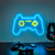 Vibes Neon Game Controller Light
