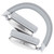 Goodmans Noise-Cancelling Metallic Bluetooth Headphones - Silver