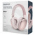 Goodmans Noise-Cancelling Metallic Bluetooth Headphones - Pink