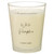 Large Glass Scented Candle - White Pumpkin