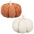 Chenille Fabric Pumpkin - Orange