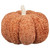 Chenille Fabric Pumpkin - Orange