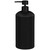 Tall Ribbed Soap Dispenser - Black