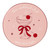 The Cocktail Club Ceramic Slogan Coaster - Pink