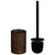 Marble Effect Toilet Brush - Brown