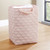 Laundry & Co Heart Quilted Laundry Bag - Pink