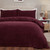 Teddy Burgundy Duvet Set - King Size