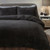 Teddy King Size Duvet Set - Charcoal