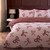 Leopard Print Bow Duvet Set - Double