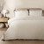Velvet Bow Tie Duvet Set - King