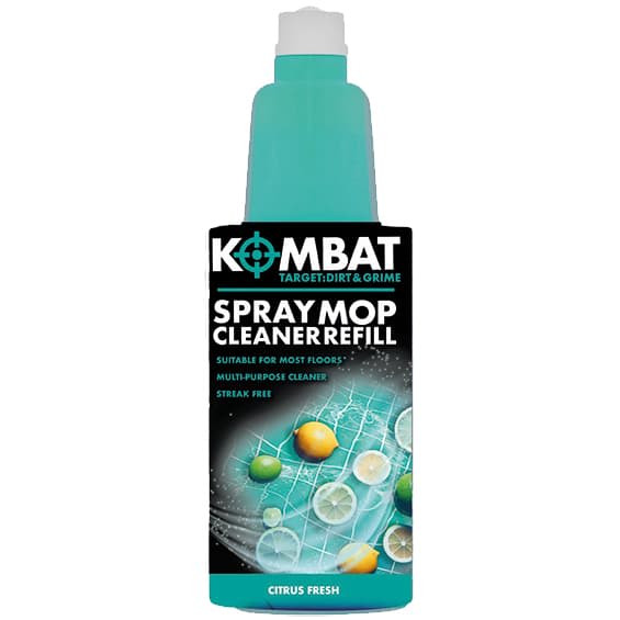 Kombat Spray Mop Cleaner Refill 1.25L - Citrus Fresh