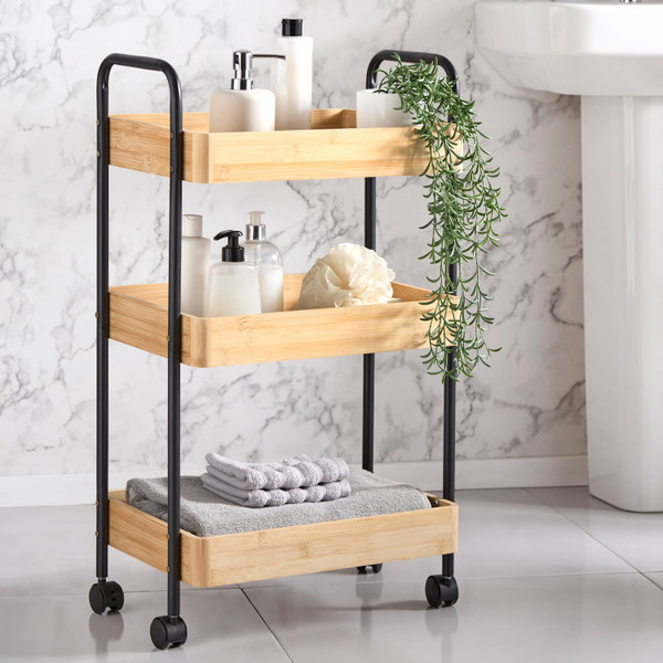 Spaceways 3 Layer Bamboo Trolley