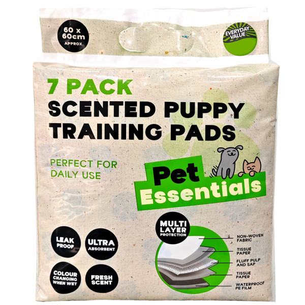 Scented Puppy Training Pads 7pk