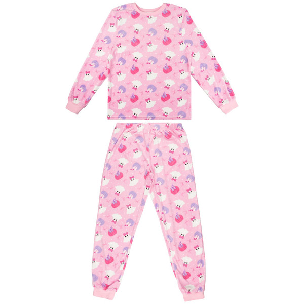 Ladies Ghost Fleece Pyjamas Sizes 8-22