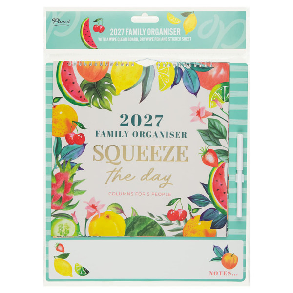 Family Organiser 2027 - Fruits