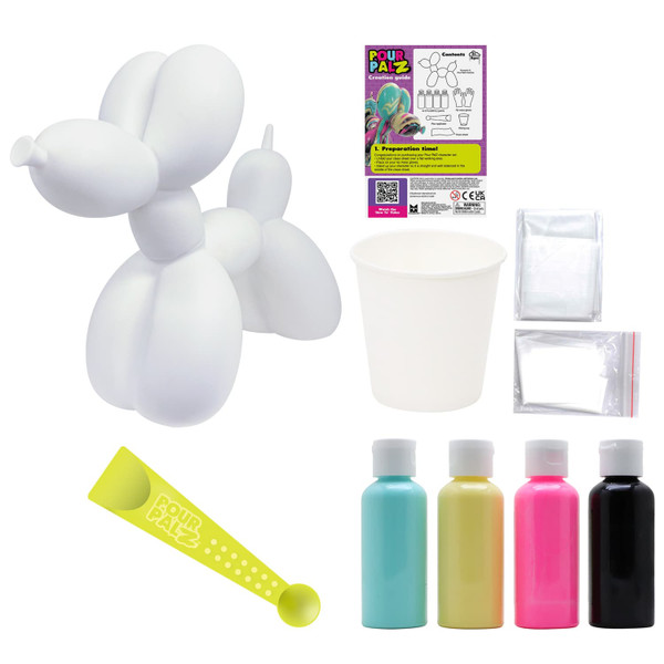 Pour Palz PYO Balloon Dog - Candy Ripple