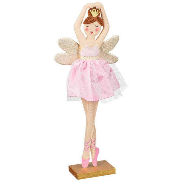 Felt Ballerina Christmas Ornament