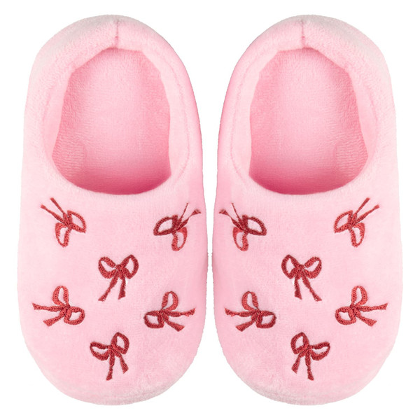 Kids Bow Slippers Sizes 8-2