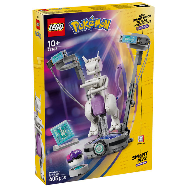 LEGO Pokémon SMART Play: Mewtwo’s Lab Break 72163