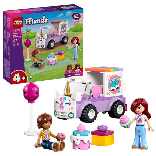 LEGO Friends Unicorn Cake Delivery Car 42675
