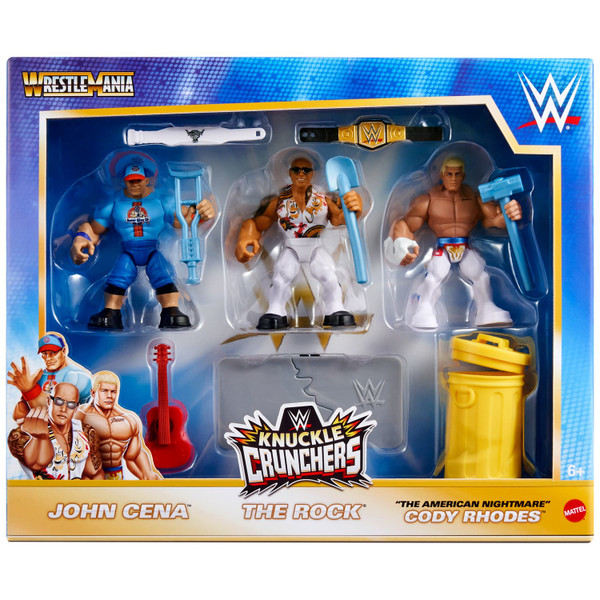 WWE Knuckle Crusher Set 11pcs
