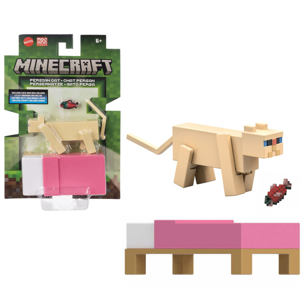 A Minecraft Movie Action Figure - Persian Cat