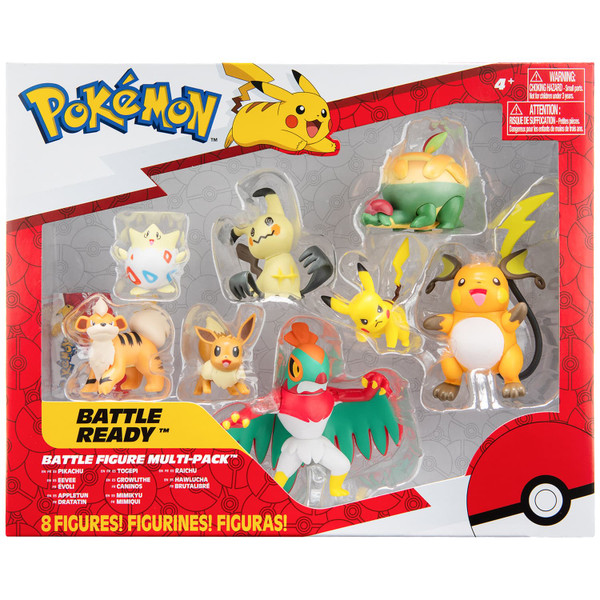 Pokemon Battle Figure Multi Pack 8pk