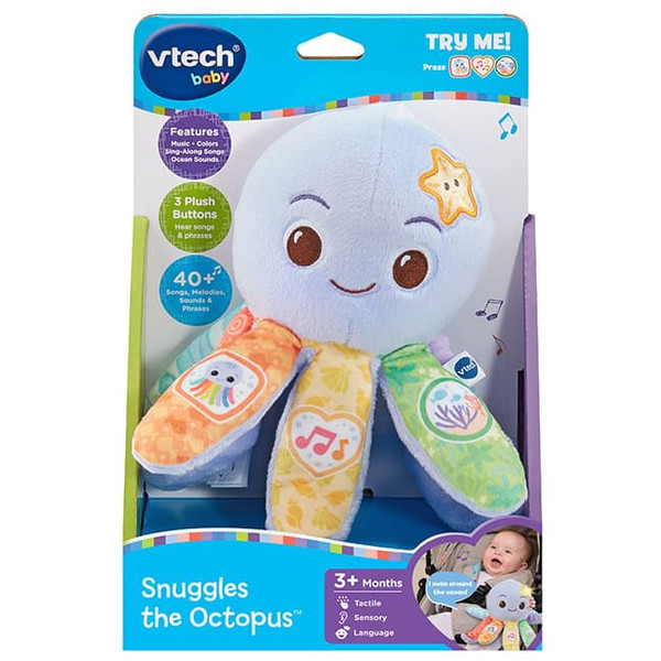 VTech Snuggles the Octopus Sensory Toy