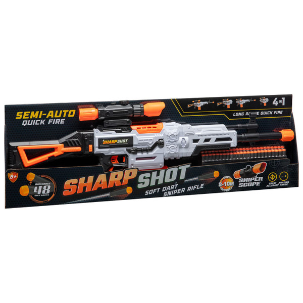 Sharp Shot Soft Dart Sniper Rifle