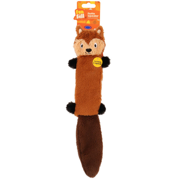 Flattie Squeaker - Squirrel
