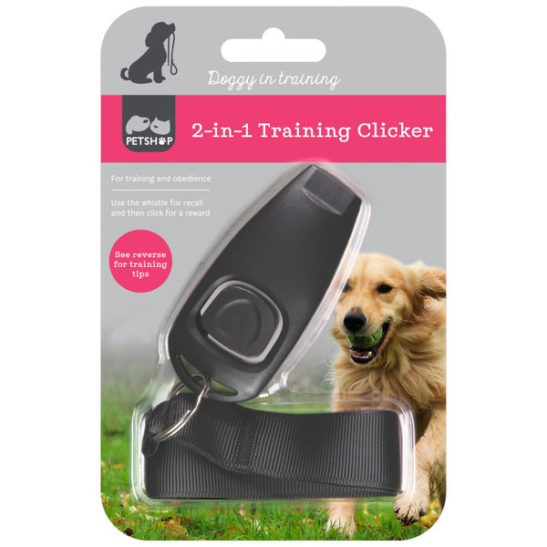 Dog Training Whistle & Clicker