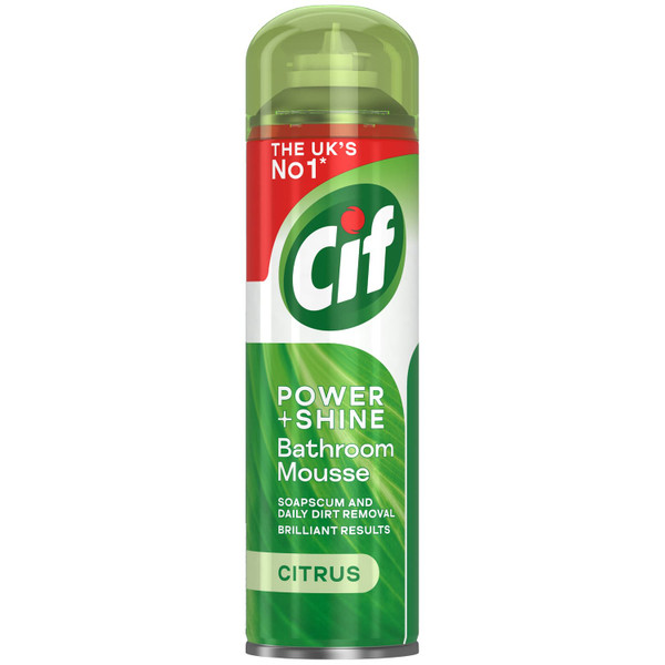 Cif Power & Shine Bathroom Mousse Citrus 500ml