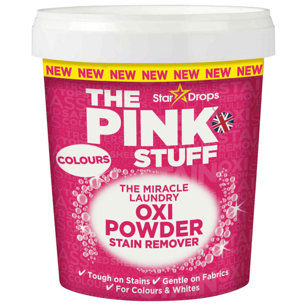 The Pink Stuff Oxi Powder Colours Stain Remover 1kg