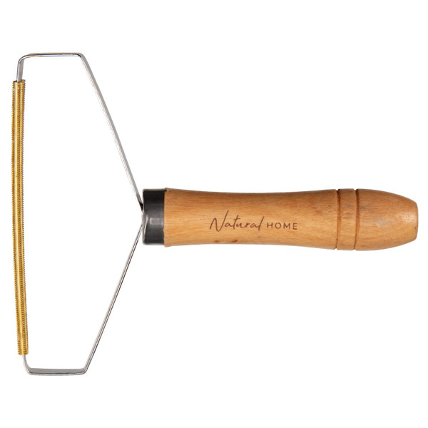 Copper Lint Remover with Wooden Handle