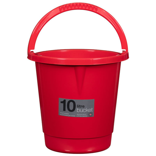 10 Litre Plastic Bucket