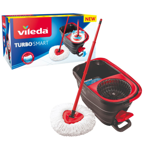 Vileda Turbo Smart Spin Mop and Bucket Set