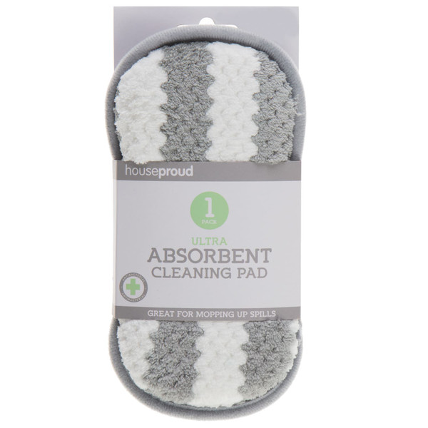House Proud Ultra Absorbent Cleaning Pad - Grey