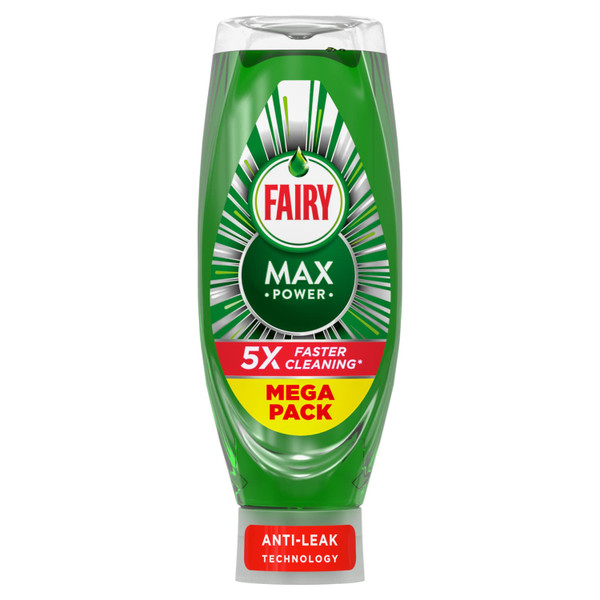 Fairy Max Power Washing Up Liquid 730ml - Original