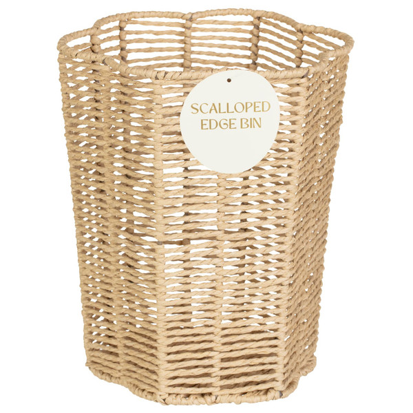 Scalloped Edge Bin