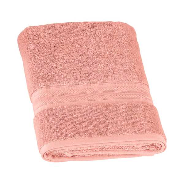 Signature Zero Twist Bath Towel - Blush
