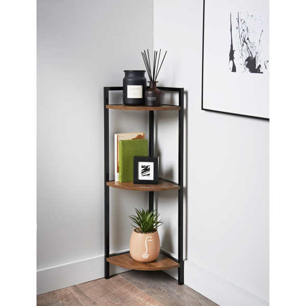 Tromso 3 Tier Corner Shelf