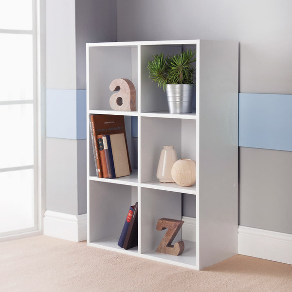 Simply 6 Cube Unit - White