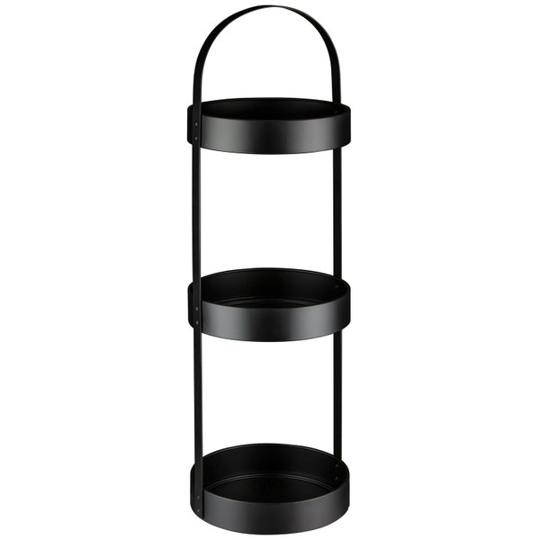 Black Bathroom Storage Caddy