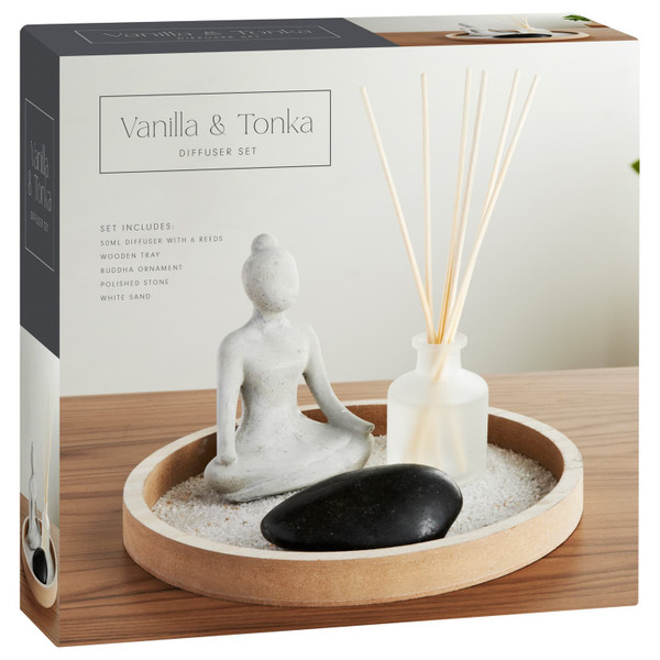 Vanilla & Tonka Diffuser Set