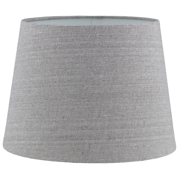 Linen Effect Light Shade 9" - Grey
