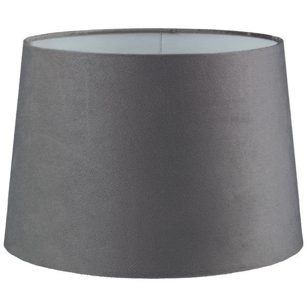 Velvet Effect Light Shade 11" - Grey