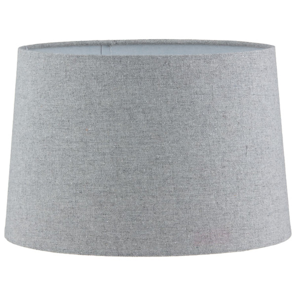 Linen Effect Light Shade 11" - Grey
