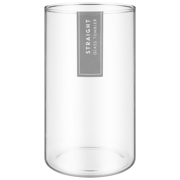 Straight Glass Tumbler