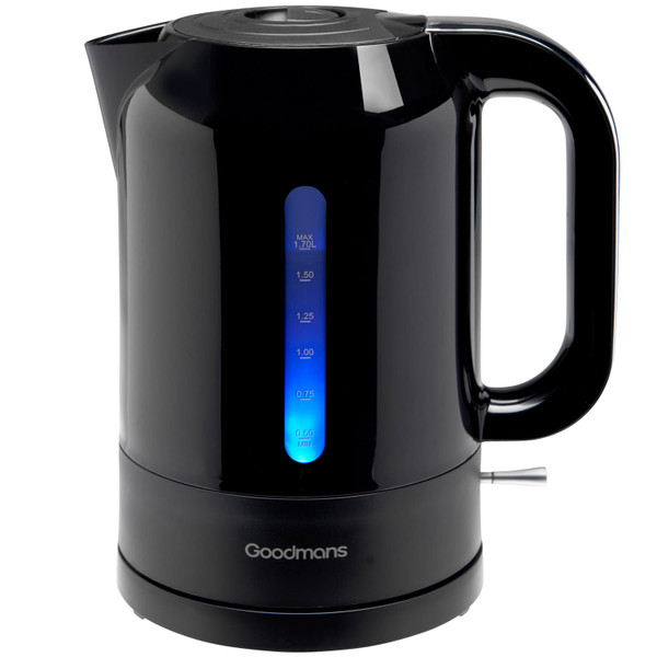 Goodmans Plastic Kettle - Black